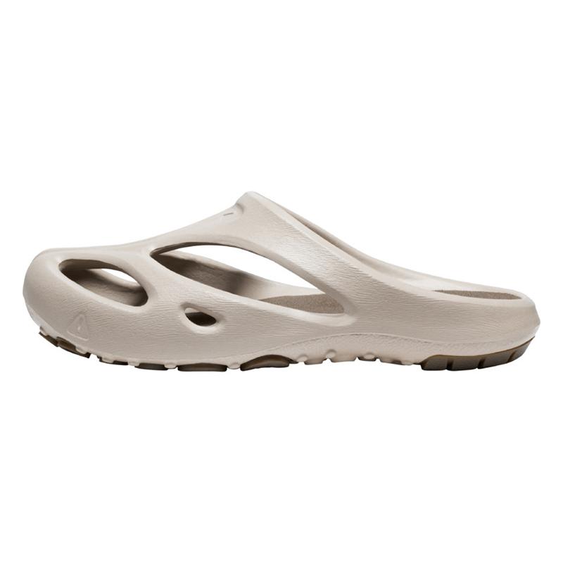 Keen Shanti Comfortable Closed Toe Slippers Men s Khaki 1028605 40.5
