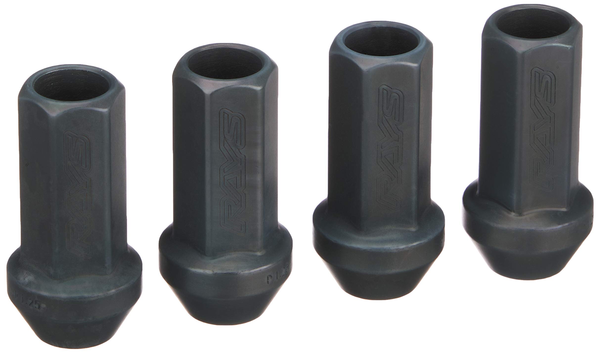 

[RAYS] 17HEX Racing Nut M12 x 1.25BK (Black) 48mm 4 pack 74130000205BK