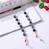 Handmade Crystal Necklace Glasses Mask Chain Strap Lanyard Fashion Jewelry Lanyard Sunglasses Face Mask Chain Anti-lost Strap