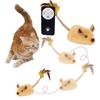 Electronic Squeaky Mouse Toy for Cats Moving Cat Toy for Indoor Outdoor Exercise for Kittens