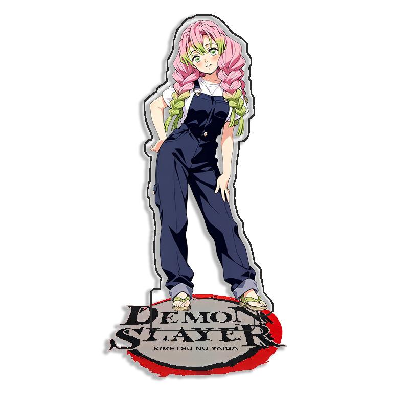 Standing Sign for Demon Slayer Tengen Uzui Muichiro Tokito Acrylic Desktop Stand Decorating Self Made Collection Toy Fans Gift