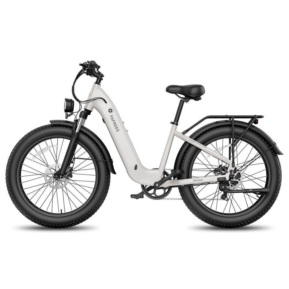Bicicleta Elétrica Fafrees F26 Rover Motor 250W Pneu Gordo 26" Bicicleta Elétrica para Adultos Todo o Terreno 48V 20Ah Freio a Disco Hidráulico 7 Velocidades Carga Máxima 150Kg