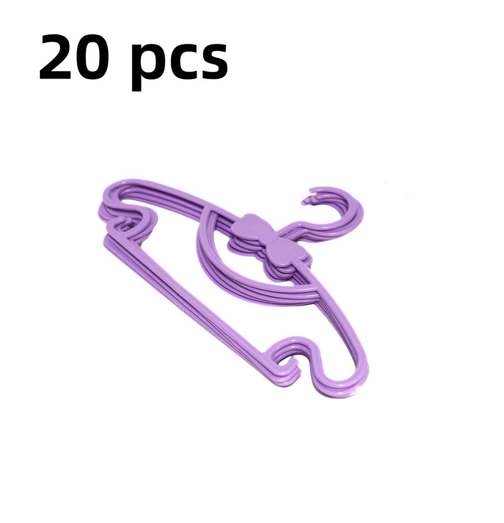 Baby Clothing Child Clothing Support Non-Slip Household Products Newborn Plastic Clothes Hangers Cloth Hanging Shelf Drying Rack