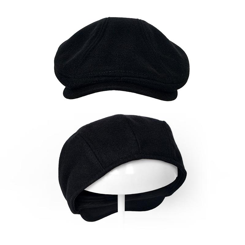Male Casual Peaked Hat Visors Plus Size Ivy Hat Big Man Head Newsboy Cap Autumn And Winter Top Grade Beret Caps BLM212