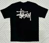 Basic Logo Style Black Tee Mens In Back or Front Print HOT