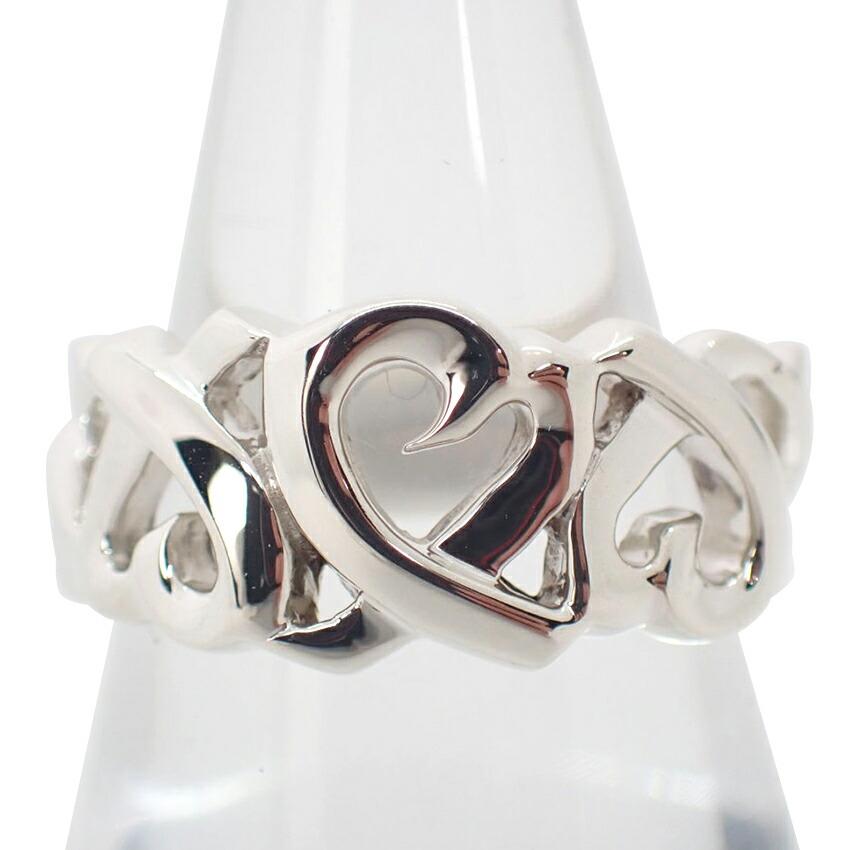 

[Used] TIFFANY/Tiffany 925 Triple Heart Ring No. 10 [g323-51]