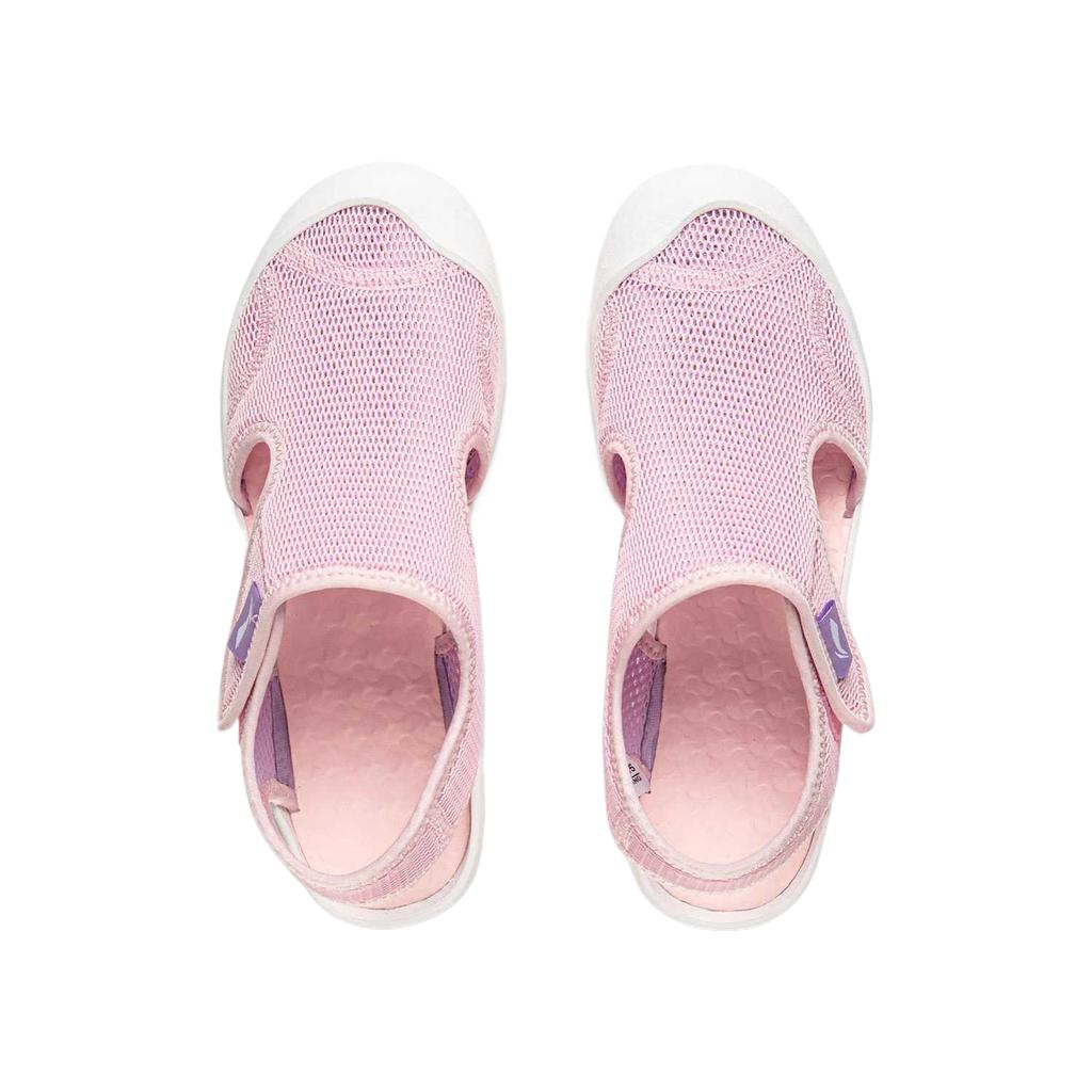 Li Ning Kids Fabric Clothing Series Simple Versatile Fashion Non-Slip Low-Top Kids Sandals Kids sandals Light-Pink YKUV016-2