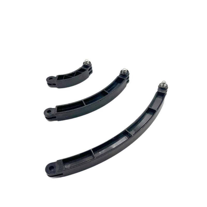 

Lightweight Helmets Extension Arm Curved Poles 3 Lengths Poles Set for Action Cameras