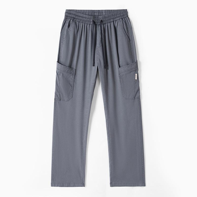 

Cool Thin Retro Overalls Men s Casual Loose Straight Trend Wide-leg Pants 4XL