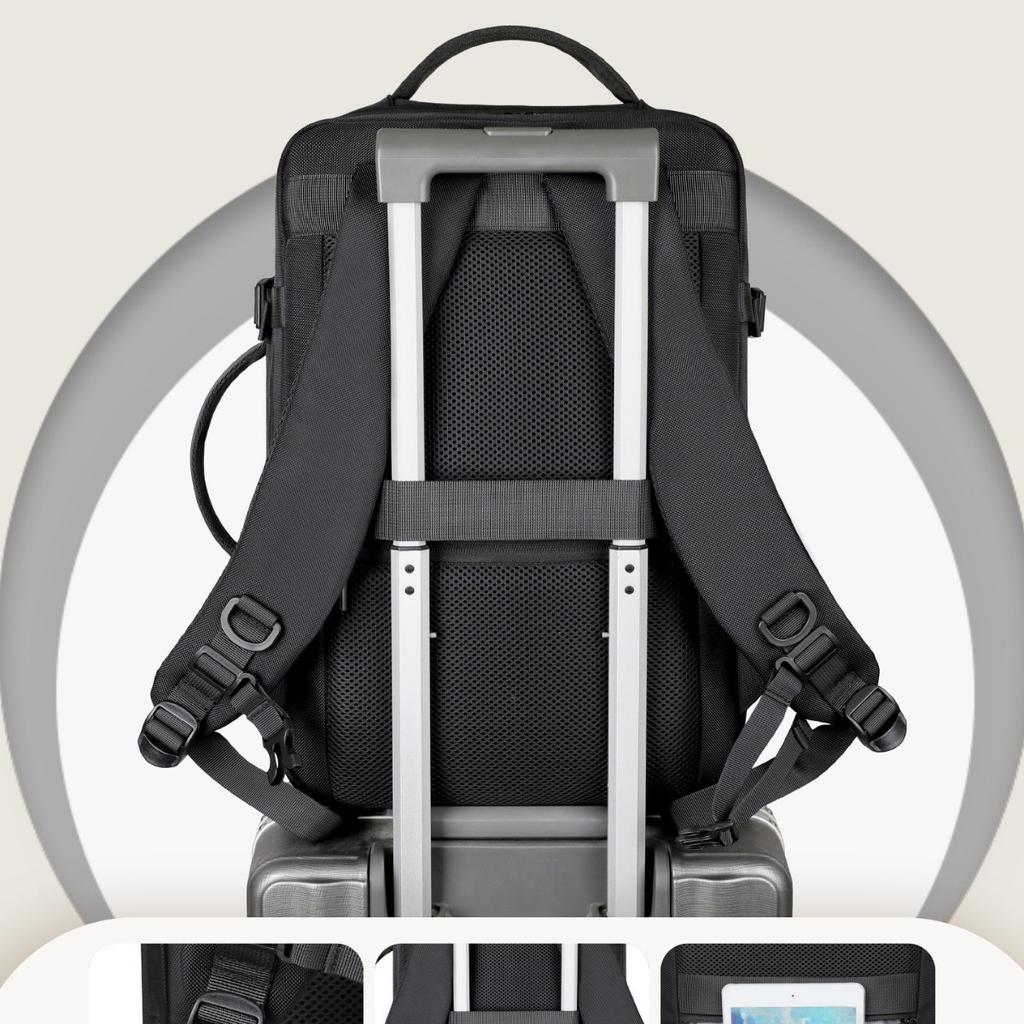 Schoolbag Backpack Men's President Bag Business Backpack Computer Bag Men's Large Capacity Commuter Travel Bag Boss Travel