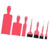 7pcs Hair Dye Tool Set Balayage Board Coloring Brush Hair Highlighting Paddle Brush Tools Hair Salon