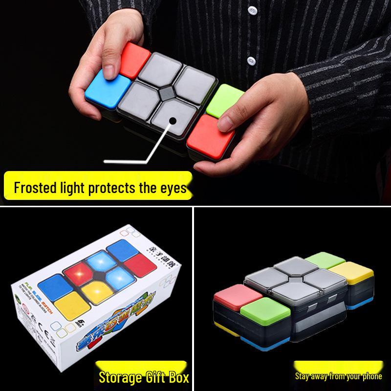 Cross-Border Music Magic Cube Flipslide Handheld Game