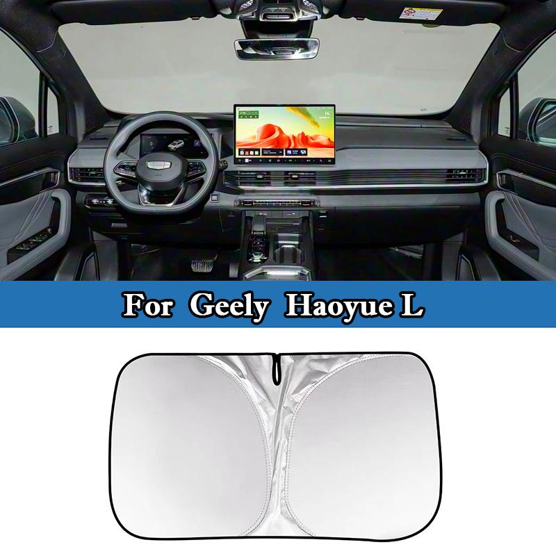Car Windshield Sunshade Cover Front Window Interior UV Protection for Geely Monjaro Xingyue L Preface Boyue Haoyue Panda Binyue