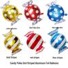 18" Aluminum Foil Pinwheel Candy Lollipop Balloon - Birthday & Christmas Party Decoration