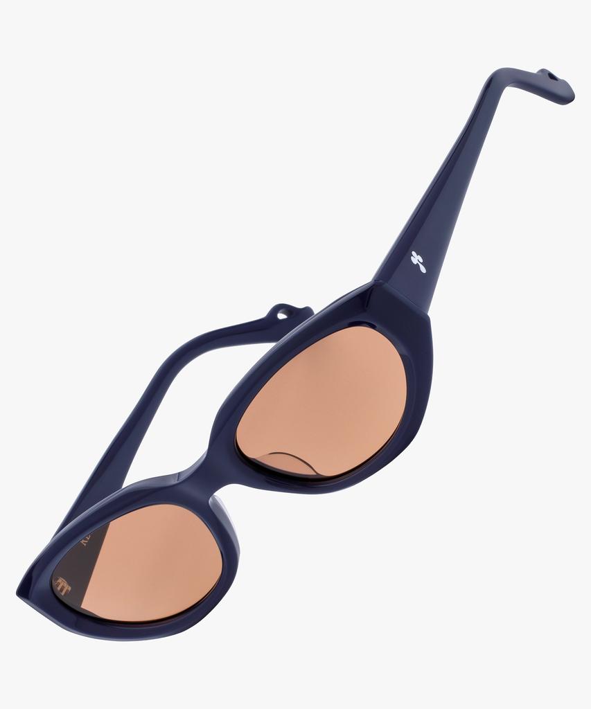 Likkeullou Rc Acetate Yoyo Sunglasses Navy