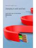 5A Three-in-One Super Fast Charging Cable with Multi-Head Compatibility for Apple and Huawei Devices.