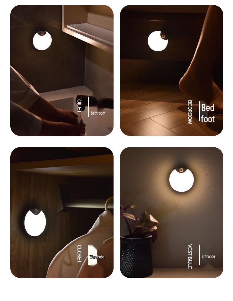 Smart Wireless Motion Sensor Night Light for Home & Wardrobe