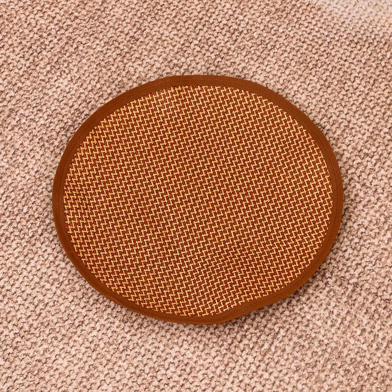 Cotton Rope Woven Cat Bed Basket Dual‑handle Nest with Cushion Cooling Pad Scratch‑proof for Indoor Cats All Season