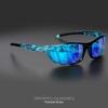 1/3PCS Vintage Sports Sunglasses Men Women Fishing Running Cycling Mountaineering Sport Man Sun Glasses Anti-Glare UV400 7