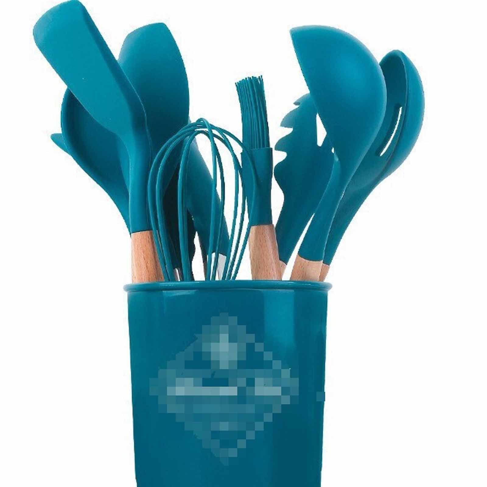 

Food-Grade Heat-Resistant Kitchenware Set, Cooking Utensil Combination for Home Kitchen, Non-Stick Safe Tools S