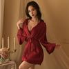 Sexy Lingerie Sexy Lace Seduction Onesie Hot Hollow Open File Women