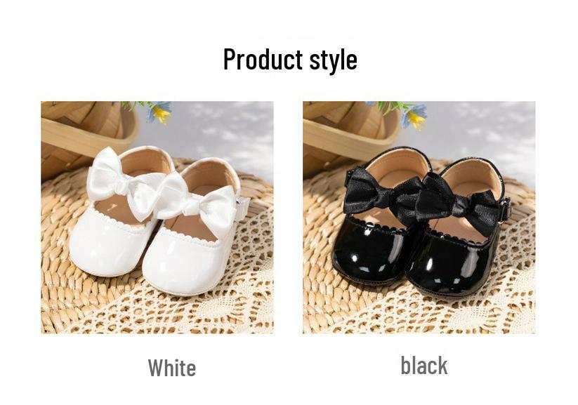 Spring & Fall Baby Leather Soft Sole Princess Shoes for Girls