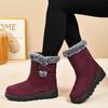 Fashion Fashion Women's Snow Boots Winter  Female Ankle Boots Warm Plus Size Simple comfortable versatile casual