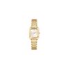 "Women's Square Dial Waterproof Watch Quartz Stainless Steel Adjustable Gold"