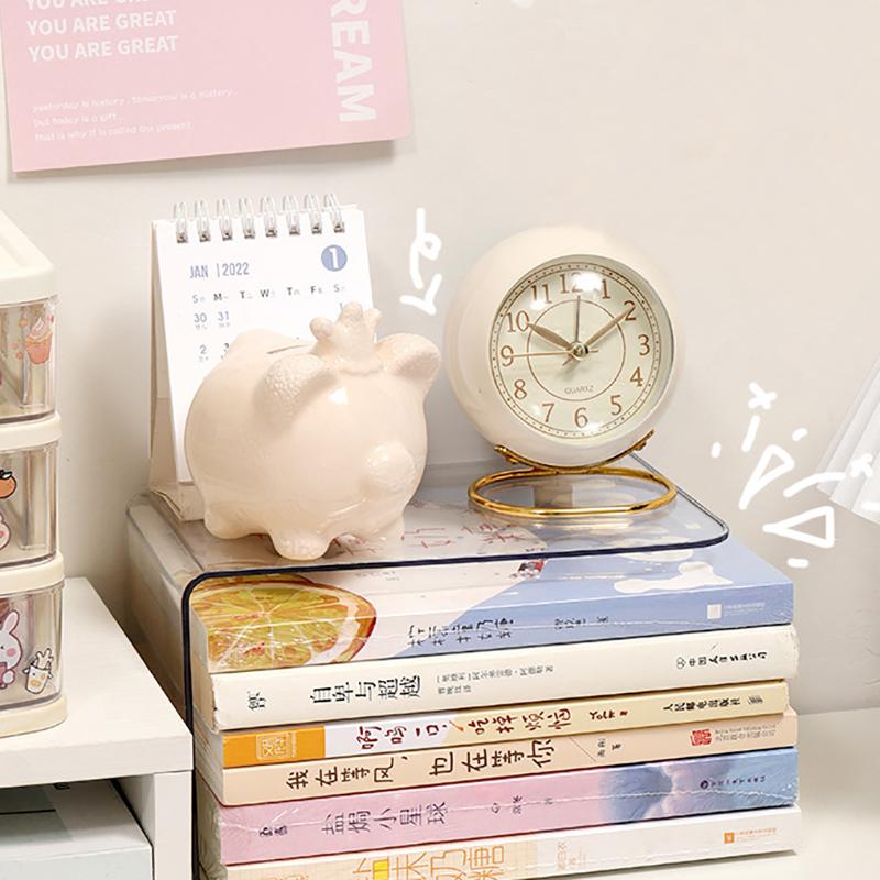 Portable Acrylic Book Stand Transparent Free Combination Bookshelf U-Shaped Book Folder Desk Storage Rack Home Office