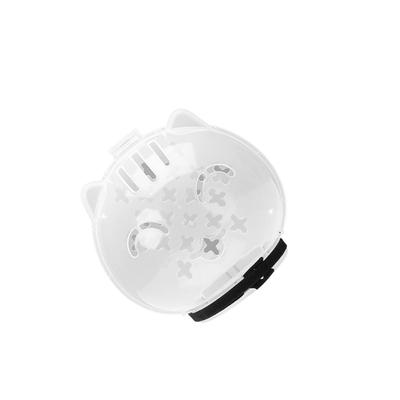 Creative Space Helmet Designs Cats Muzzle Comfortable Ventilated Head Cover Prevents Licking Scratching for Grooming