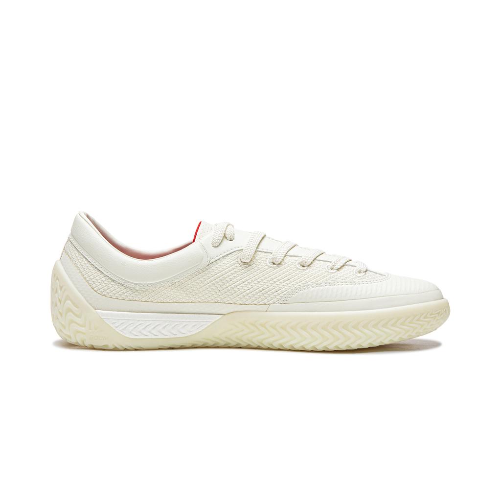 Li Ning Break The Mold Slip Resistant Cushioning Abrasion Resistant Breathable Low top German Army Trainers Men's Ivory AGCW207-1