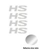 4pcs Car body h Sticker For MG ZS HS GT HECTOR MG3 MG5 MG6 MG7 Auto Accessories