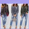 Stylish Loose Off-shoulder Bow-tie Sweatshirt For Women In Solid Colors