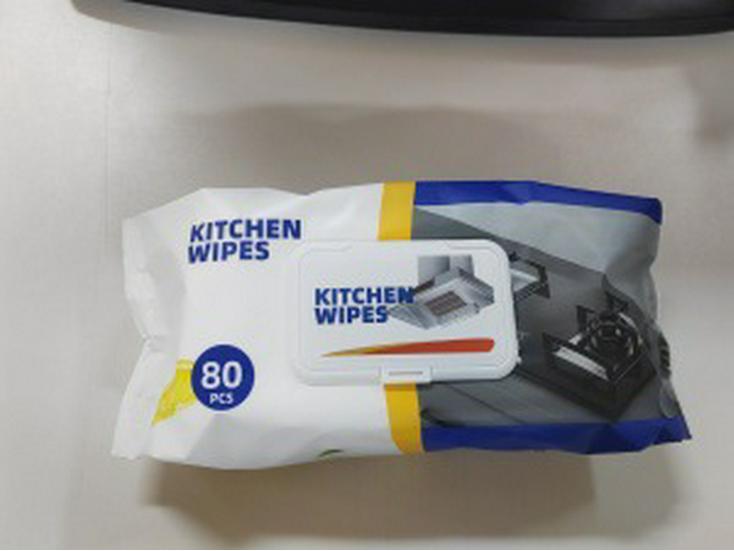 

80 штук Потовщені кухонні серветки: Великі побутові вологі серветки для видалення жиру та плям з варильної поверхні