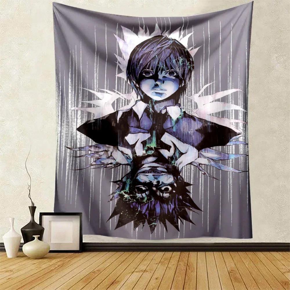 VIKAMA Cute Girl Tapestry Wall Art AnimeStyle Room Wall Decoration Tapestry Living Room Bedroom Gaming Room Wall Decor
