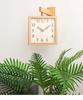 Clock Solid Wood Double-sided Wall Clock Silent Living Room Home Simple Modern Japanese Clock Wall Corner Two-sided Clocks