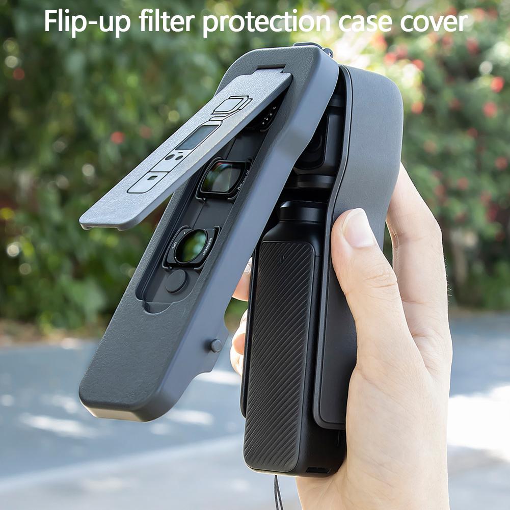 Custodia Protettiva Antigraffio Per Fotocamera Gimbal Portatile DJI Osmo Pocket 3 Copertura Con Cinturino Fisso Custodia Protettiva in ABS