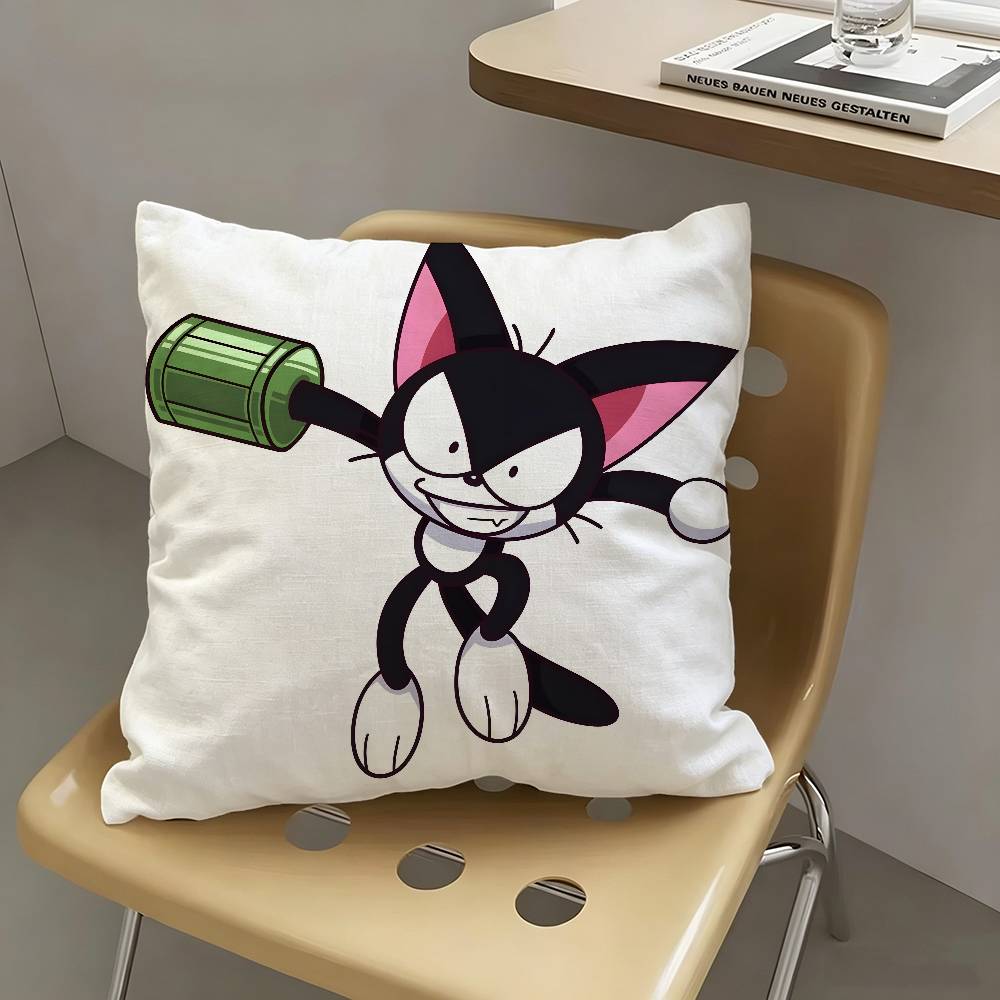1pc Kuro Cyborg Kuro-chan Pillow Case Fashion Square Pillowcase Bedroom Sofa Room Ins Decoration Leisure