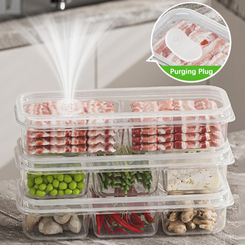 Refrigerator Food Fresh Storage Box Fridge Side Door Fruit Vegetable Spice Food Case Container Kitchen Organizer Storage Boxs