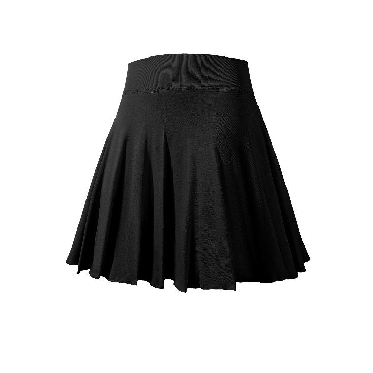 Neuer gefälschter zweiteiliger blendfreier plissierter Sport-Kurzrock, Badmintonrock, Fitness-Yoga-Kurzrock für Damen