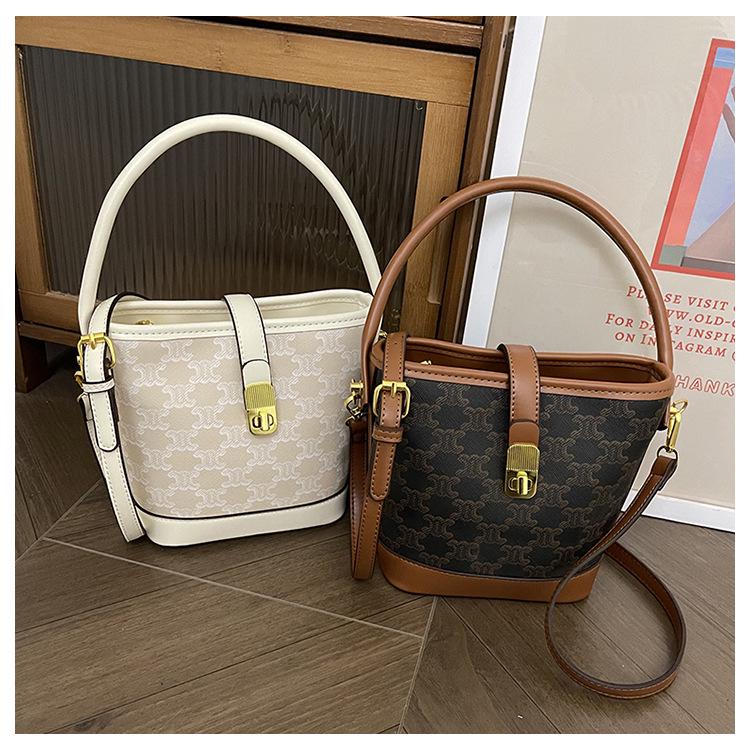 Handtasche im koreanischen Stil, trendig, luxuriös bedruckt: Damen Vielseitige Schulter- & Umhängetasche