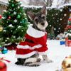 Dog Christmas Dress Christmas Dog Outfit Mrs Santa Claus Pet Clothes Puppy Xmas Holiday Costume Cat Skirt Winter Pet Clothes Cute Girl Red Dresses