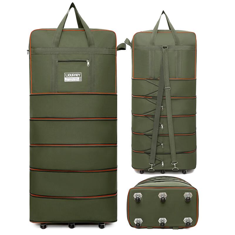 Lishen Expandable 6-Wheel Travel Luggage Bag