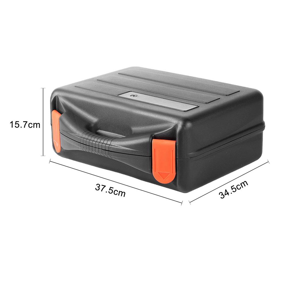 Large-Capacity Portable Non-slip Handle Tool Box Double Buckle Thickened Storage Toolbox For Electric Welder