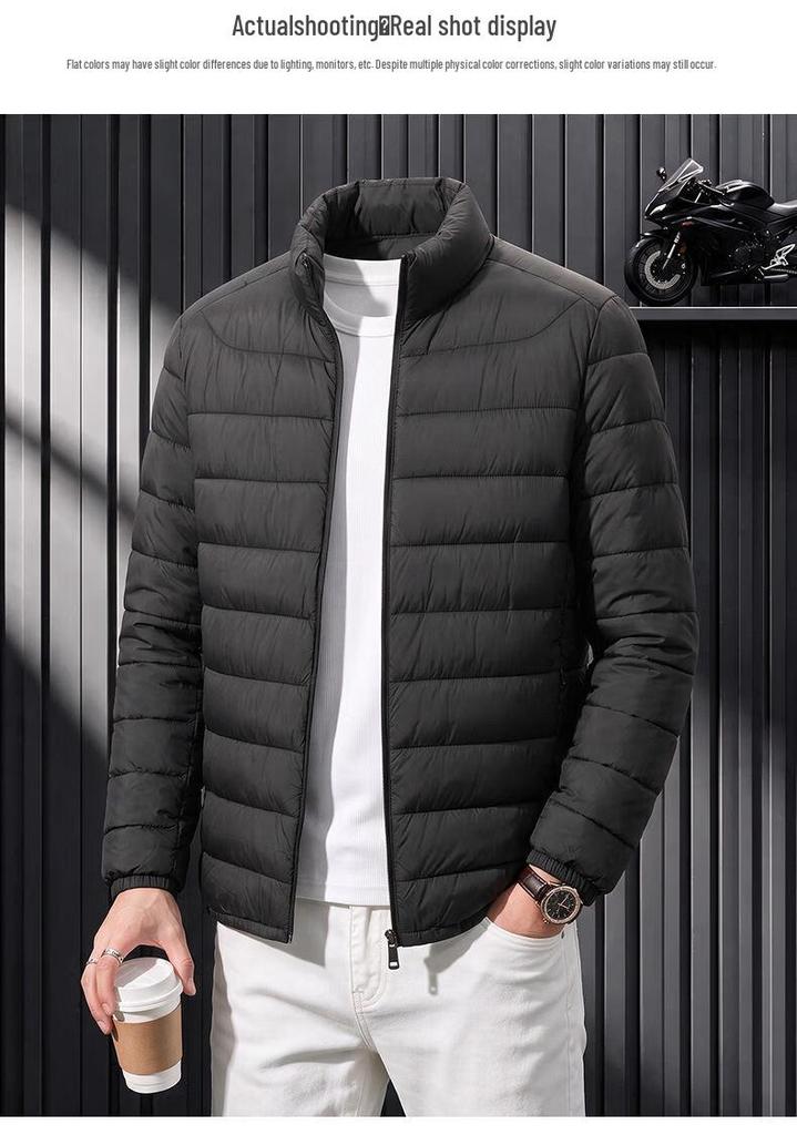 Tucano Men's Winter Stand-Collar Padded Jacket