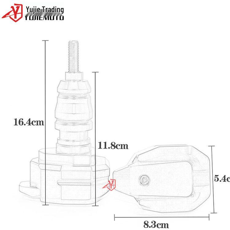 

CNC Anti-Fall Protector for Suzuki GSX-S 750/1000 Blue