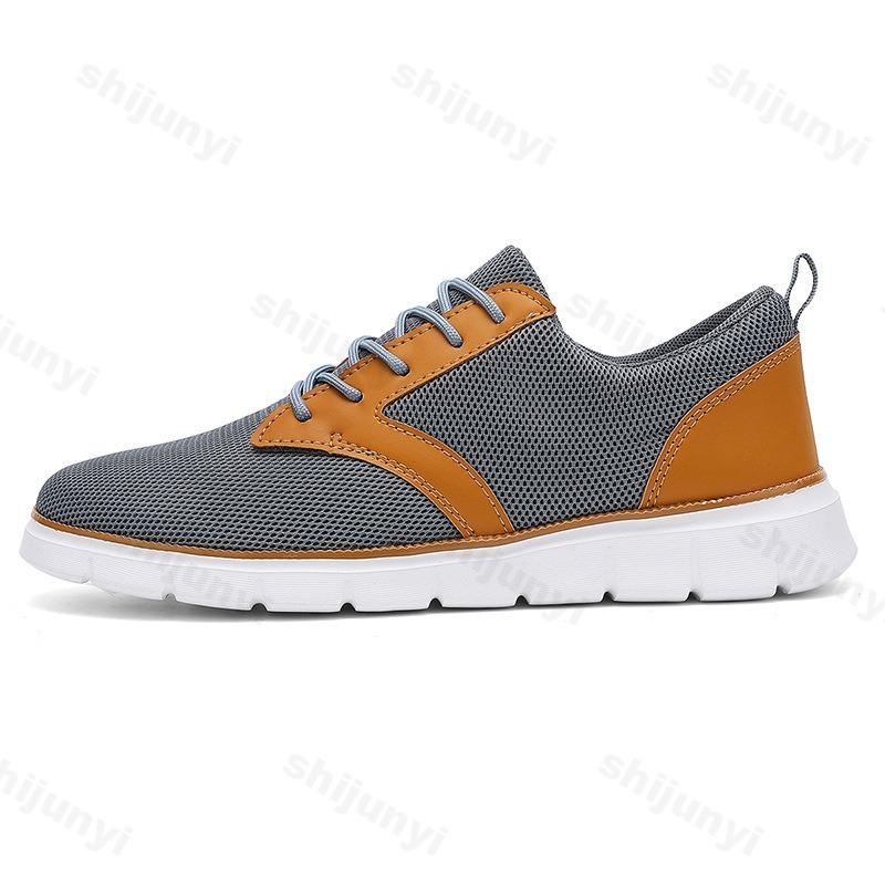 Fashion Men's Casual Sports Shoes 2025 Autumn Outdoor Anti Slip Wear-resistant Breathable Mesh Soft Soled Walking Shoes Fashion Sneakers