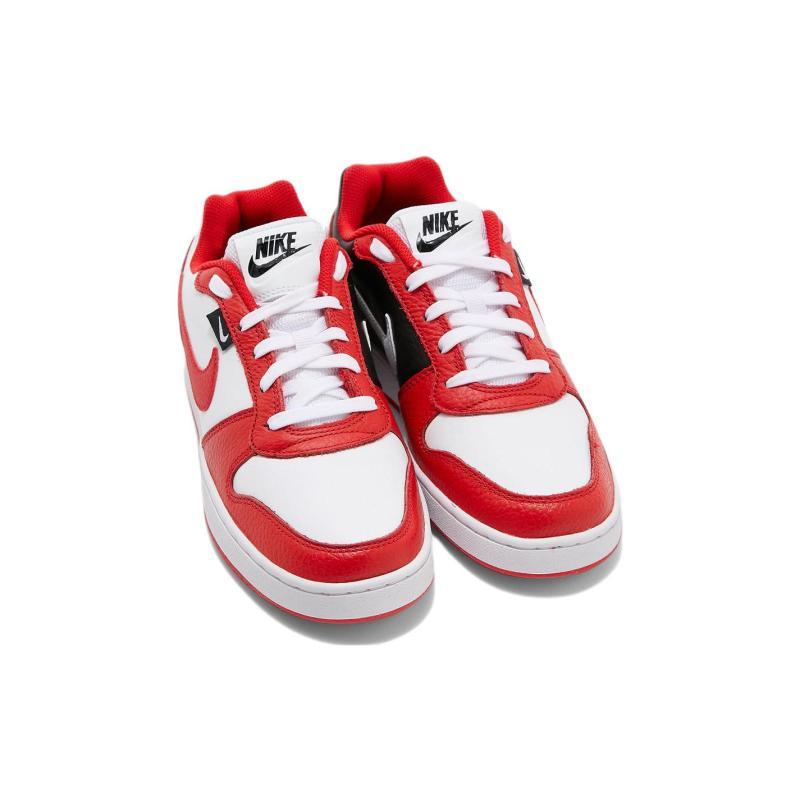 Nike נעלי סניקרס Ebernon Low Prm לבן אדום אוניברסיטאי שחור AQ1774-101