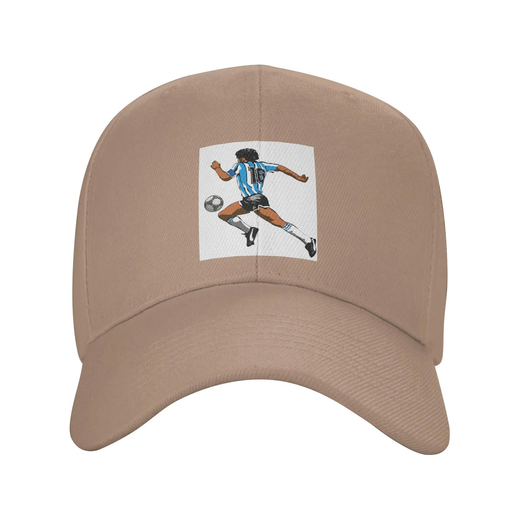 

el diego_41 Maradona Argentina Soccer Baseball Caps Snapback Fashion Baseball Hats Breathable Casual Casquette Men s And Women s One Size