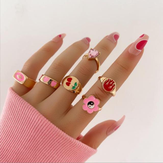 Snake Rings for Women Fashion Jewelry Ring Sets Vintage Bague Femme Rings for Girls Adjustable Finger Ring Anillo